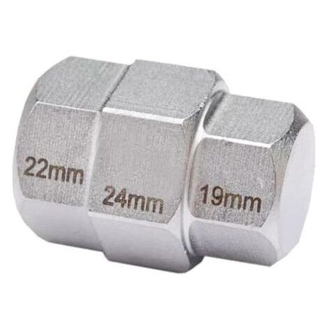 LLAVE HEXAGONAL PARA EJE DE RUEDA DELANTERA DE MOTOS 19,22,24 MM