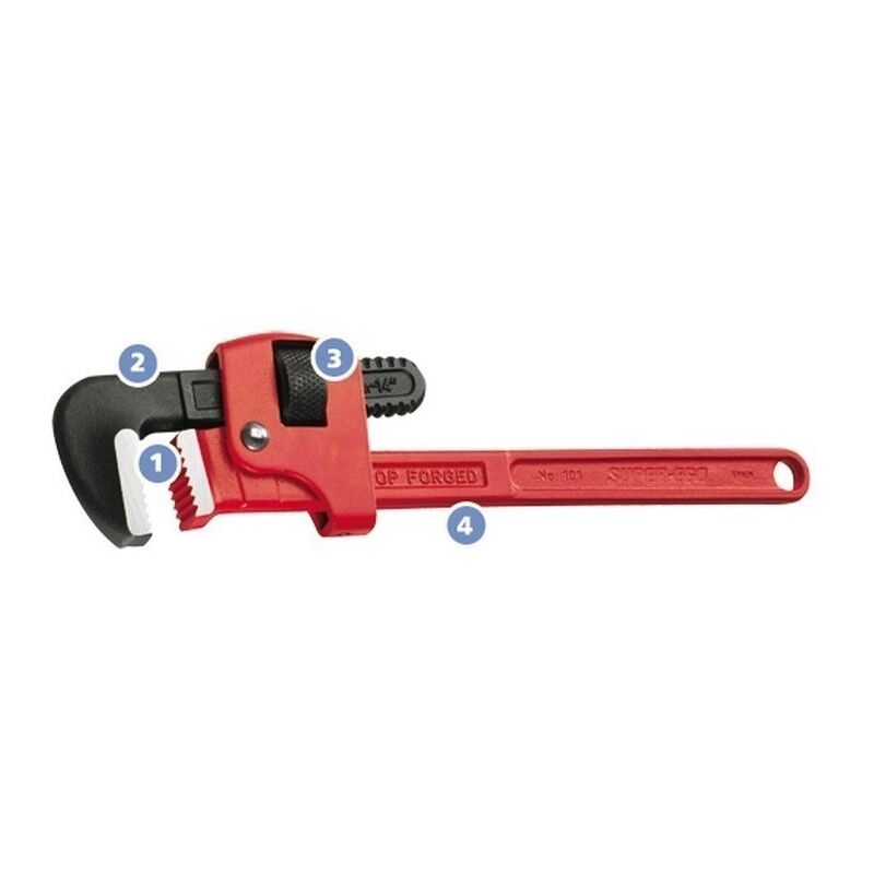 

Super-ego Tools - Llave Stillson 24' Ac Forjado Super Ego