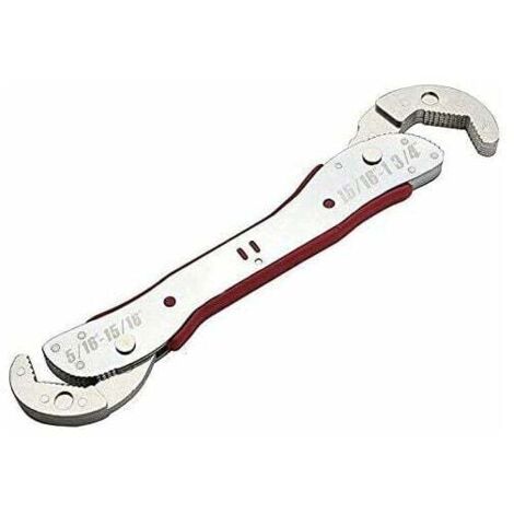 Llave mágica universal multifunción de trinquete automático ajustable de 9-45 mm con agarre rápido