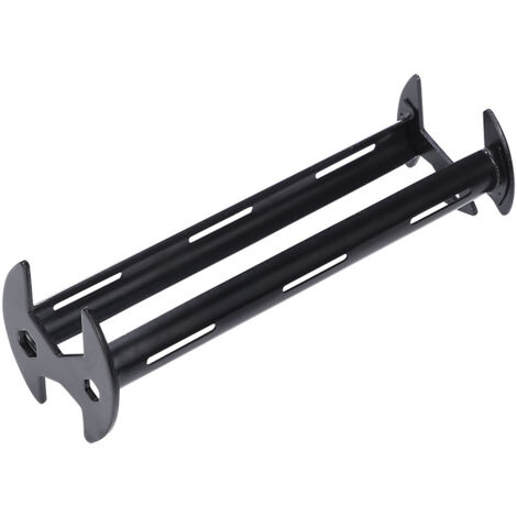 Llave multifuncional para fregadero, herramienta para reparar tuberías de baño, herramienta para válvula angular de grifo, mango universal para desmontaje, accesorio de instalación ([Actualizado: Negr