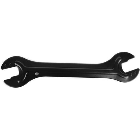 Llave para pedales de bicicleta/llave de ajuste - Negra