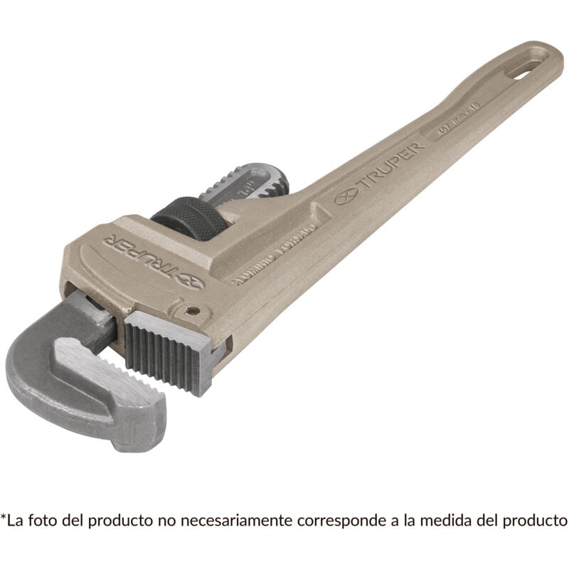 

Llave para tubo stilson aluminio 12' (300mm)