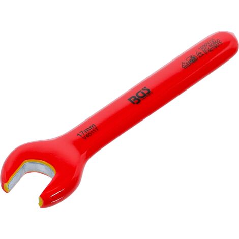 Llave plana de una boca VDE  17 mm