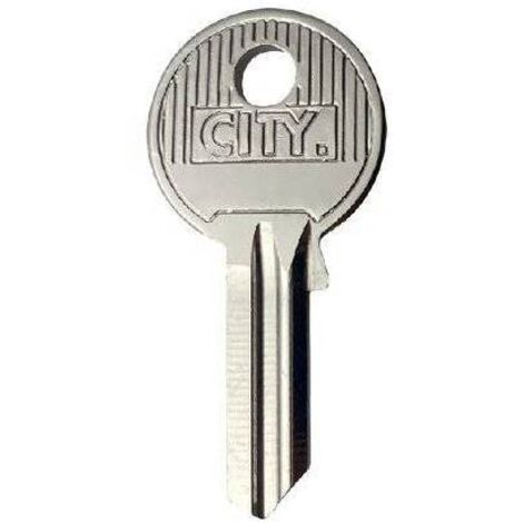Llave plana ISEO original City 30 020079