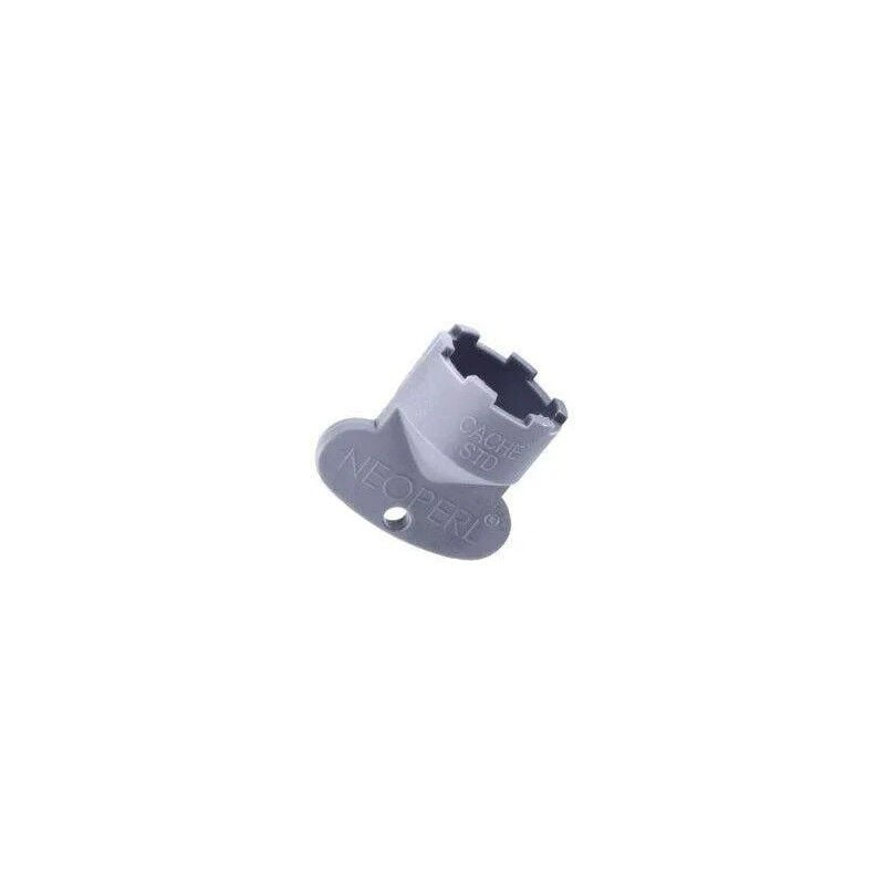 

Llave plástica gris para el aireador masculino integrado 24x100