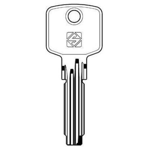 Llave punzonada CISA CS144 SILCA
