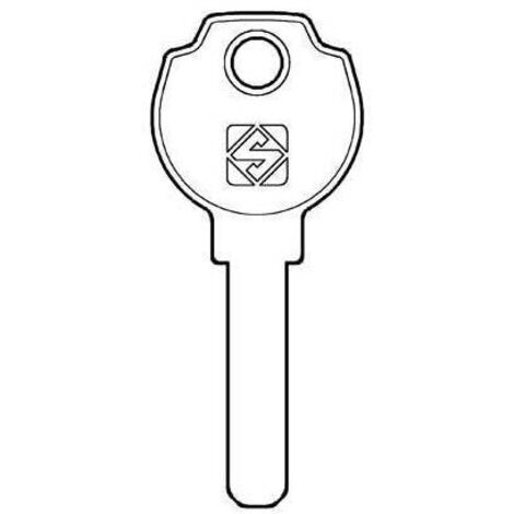 Llave punzonada Giussani GS17 SILCA