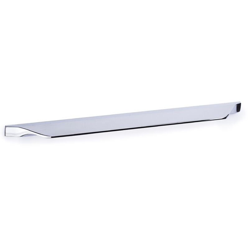 

Asa de aluminio con acabado cromo brillo, dimensiones:200x8x20mm y entrepuntos:160mm -