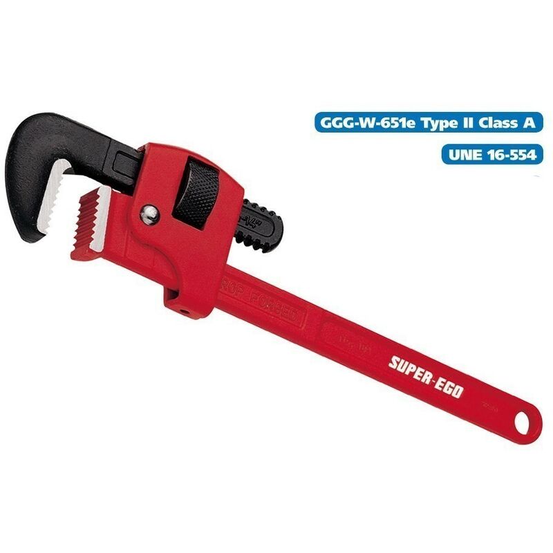 

Super-ego Tools - Llave Stillson 08' Acero Forjado Super Ego