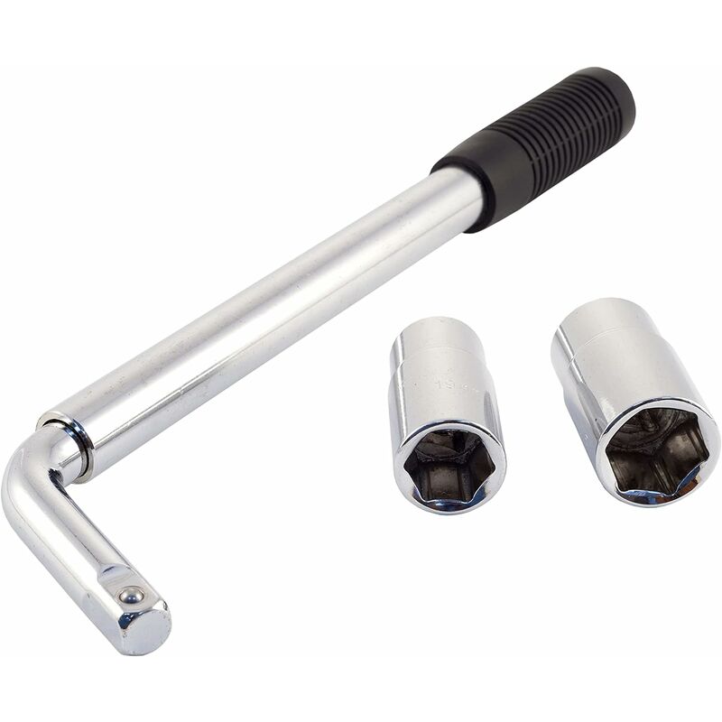 

Llave Telescópica Coche Cambio de Rueda, 17/19/21/23 mm