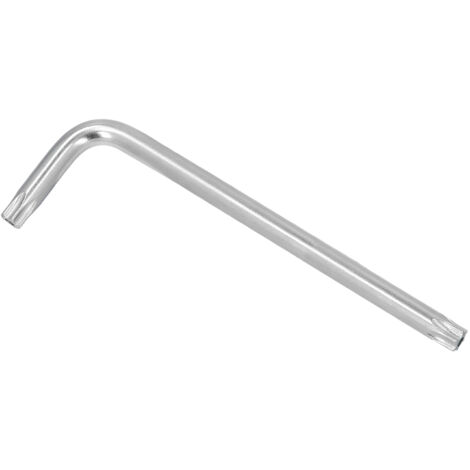 Llave Torx Inviolable Larga Acero Cromo Vanadio Profesional T10