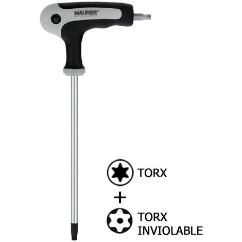 Destornillador con mango en T T50 llave destornillador para tornillos Torx T10 mango T-mango Torx hexagonal llaves Torx