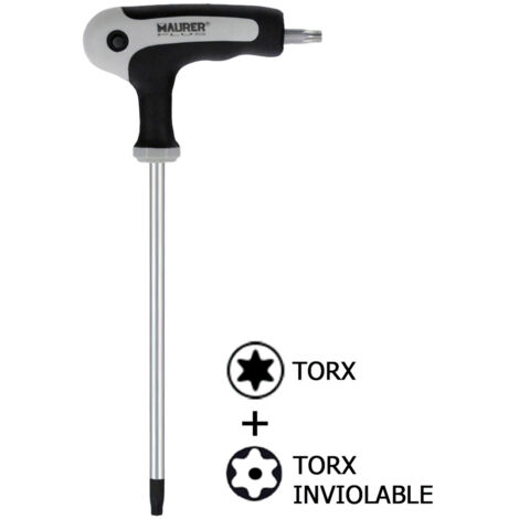 Llave Torx Maurer Con Mango T T09 Inviolable