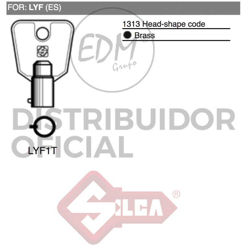 

Llave Tubular Laton Lyf1T Lyf