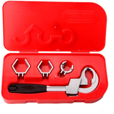 Llave universal ajustable de doble cara Llave creciente multiusos para reparación de plomería Negro + Plata 27 cm
