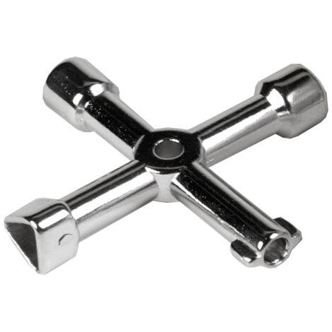Llave Universal Metal Universal Cromado Profesional Y Doméstico