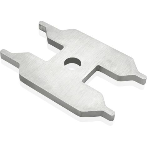Llave universal para tapa de cartucho, llave de cartucho, aireador de cartucho, acero inoxidable 216, llave de anillo para tapa de cartucho