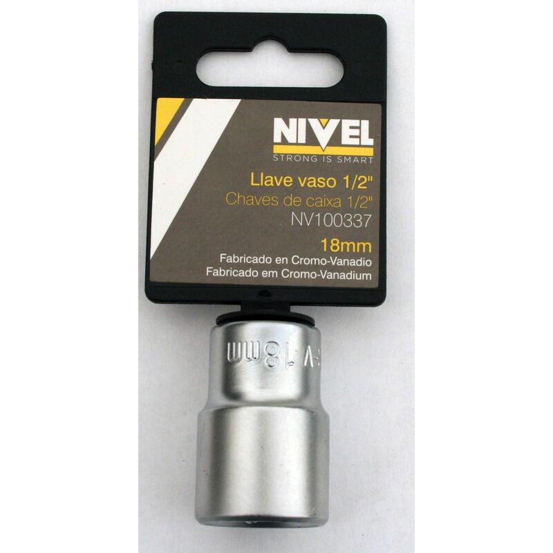 

Llave Vaso Hexagonal 1/2'-18Mm Cromo Vanadio