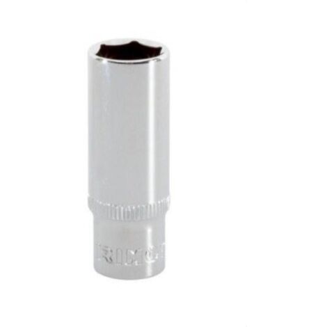 llave vaso cuadradillo 3/8'' boca hexagonal serie larga metrica m-12