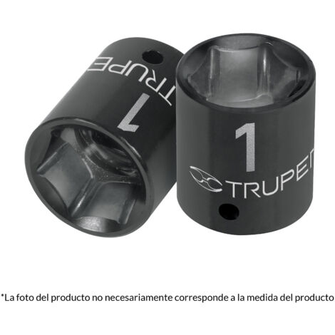 Llave vaso de impacto, cuadro 1/2" - 10 mm