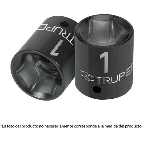 Llave vaso de impacto, cuadro 1/2" - 13 mm