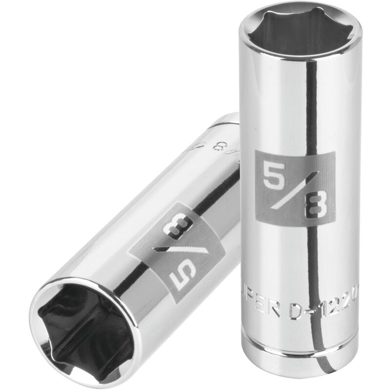 

Llave vaso hexagonal 5/8', bujía, cuadro 1/2'