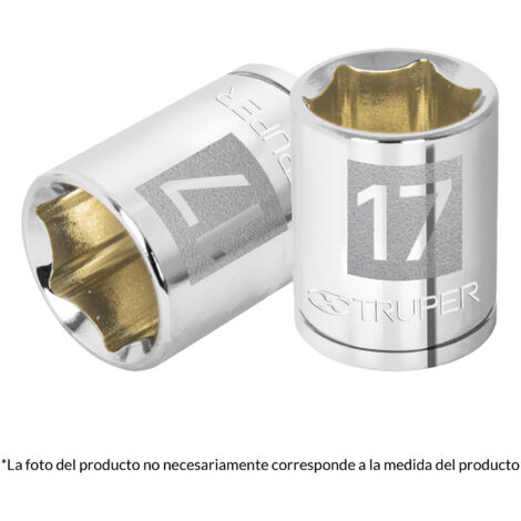 Llave vaso hexagonal, cuadro 3/8" - 12 mm