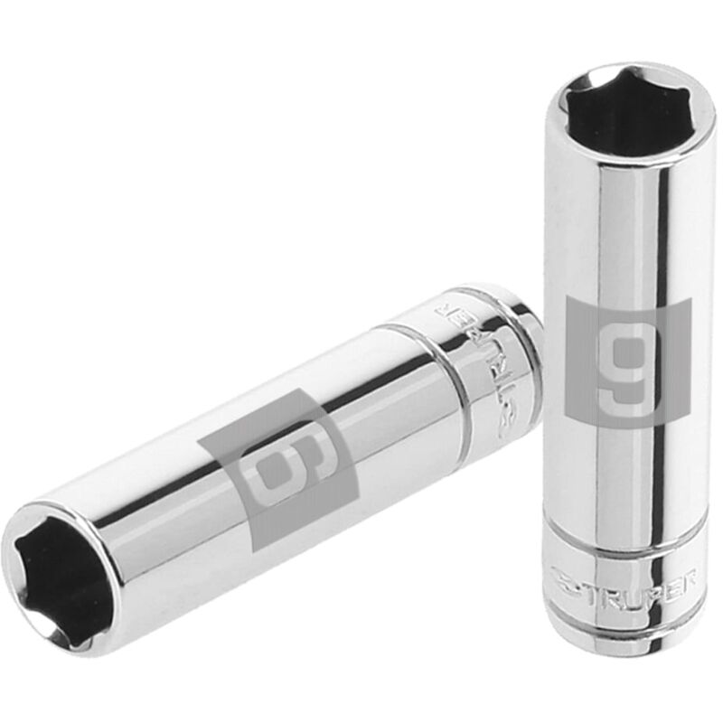 

Llave vaso hexagonal, larga, cuadro 1/4' de 9mm