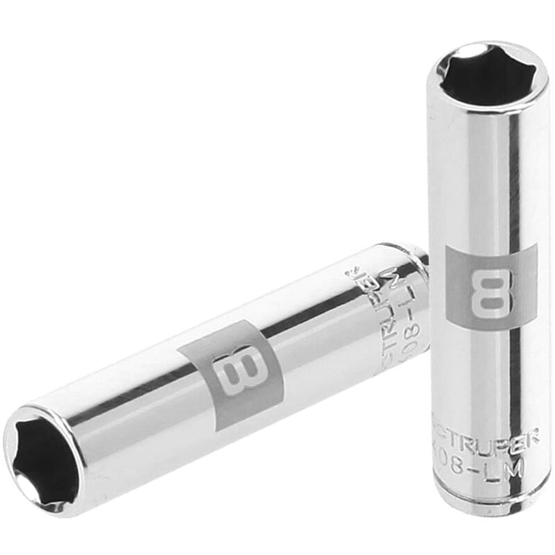 

Llave vaso hexagonal, larga, cuadro 1/4' de 8mm