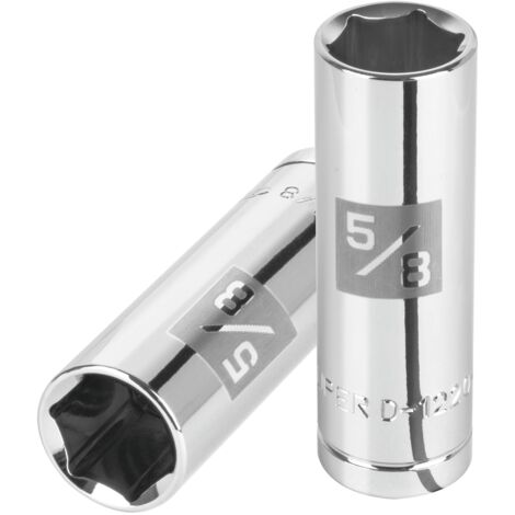 Llave vaso hexagonal para bujía, cuadro 1/2"