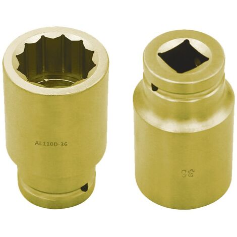 Llave Vaso  impacto larg 3/4" 22mm cu-be ALYCO
