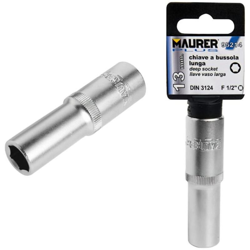 

Llave vaso 1/2 hexagonal larga 21mm. - Maurer