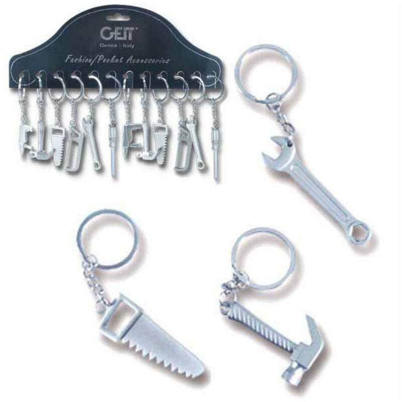 Llavero anillo de herramientas, 12 piezas, Geit