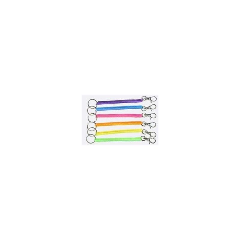 

Llavero Extensible Plastico Colores