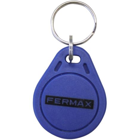Llavero proximidad RFID MIFARE 13,56 MHz, 1K, sin mantenimiento ni baterías.