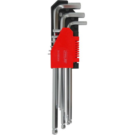 LLAVES ALLEN AWTOOLS BLACK LINE 9 uds.