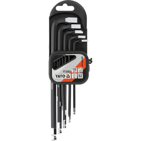 LLAVES ALLEN YATO 10 UDS LARGAS 0561