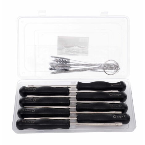 LLAVES DE AJUSTE DE CARBURADOR 8 PIEZAS + ESCOBILLAS KD11245