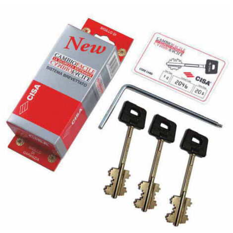 Llaves de Cambio Fácil Dm Pz 3 06520-60-1 Cisa