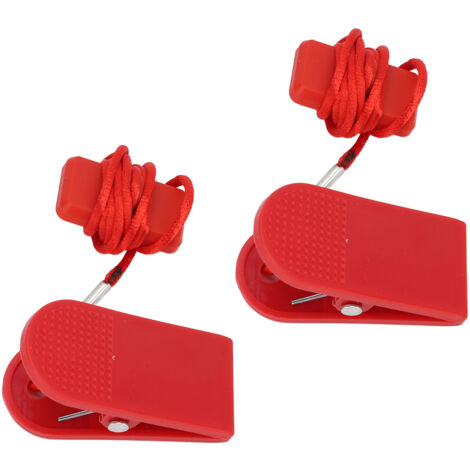 llaves de seguridad para cinta de correr, interruptor magnético de seguridad para fitness, 20 x 35 mm/0,8 x 1,4 pulgadas