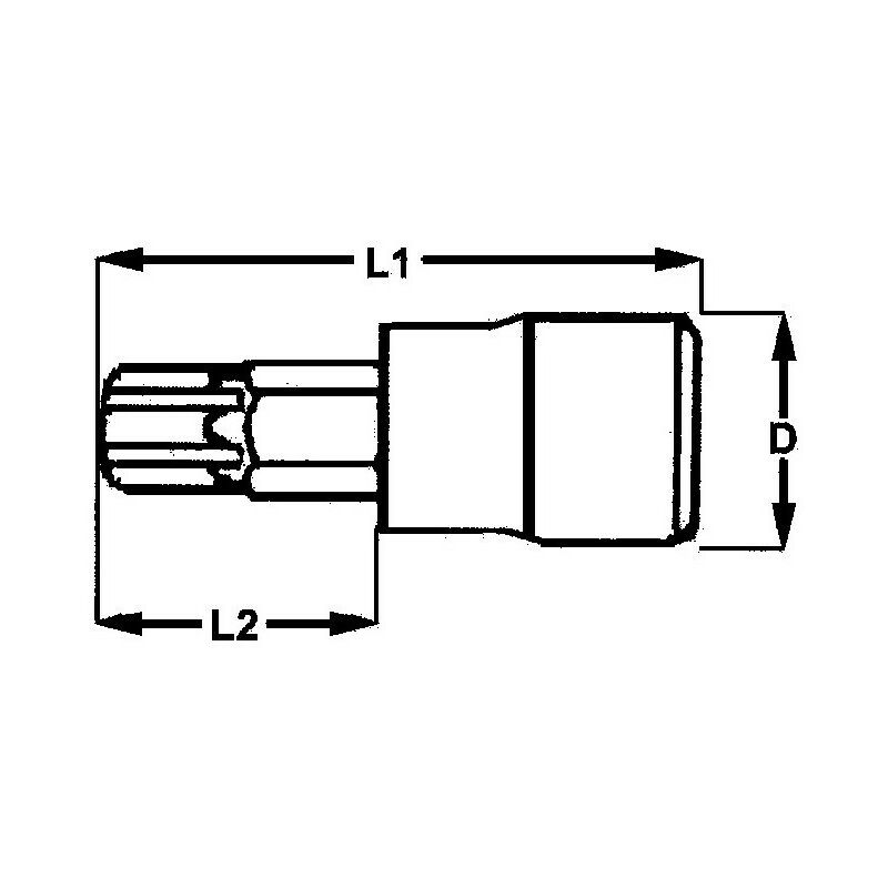 

Tengtools 114820400 Vasos 3/8 Hexagonal 3/16 M381106-C