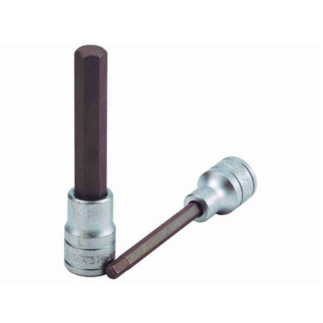 Llaves de vaso Hexagonales 1/2" serie larga, acabado mate 117450106 17 mm
