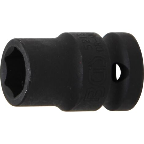 Llaves de vaso impacto hexagonal  entrada 12,5 mm (1/2")  13 mm