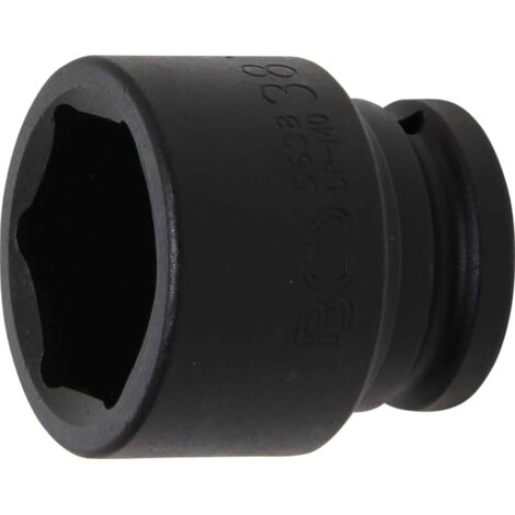 Llaves de vaso impacto hexagonal  entrada 20 mm (3/4")  38 mm