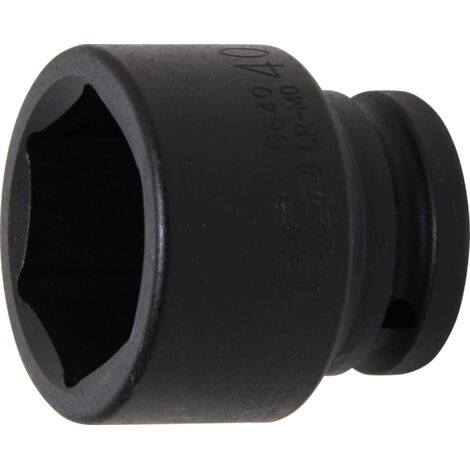 Llaves de vaso impacto hexagonal entrada 20 mm (3/4") 40 mm
