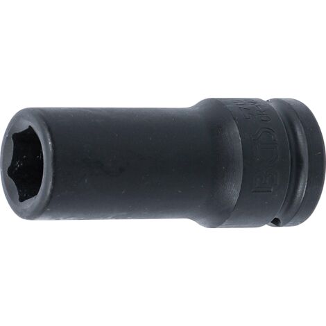 Llaves de vaso impacto hexagonal, largo entrada 20 mm (3/4") 19 mm