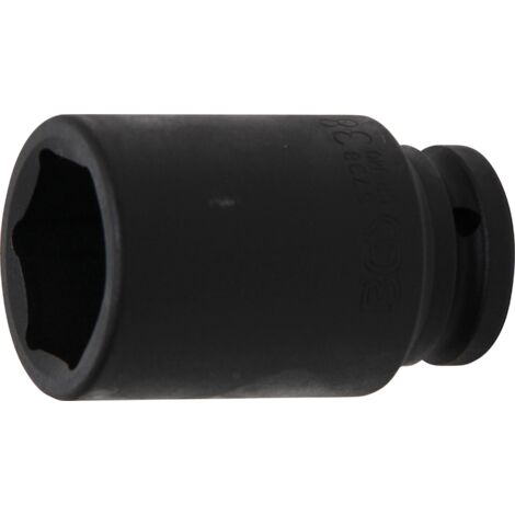 Llaves de vaso impacto hexagonal, largo  entrada 20 mm (3/4")  38 mm