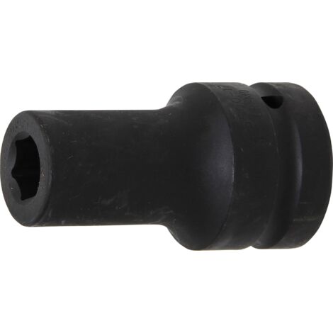 Llaves de vaso impacto hexagonal, largo  entrada 25 mm (1")  17 mm