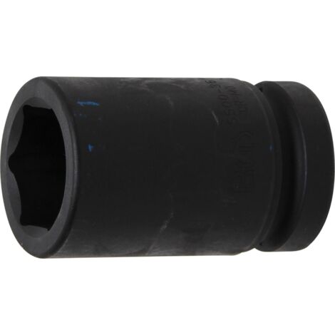 Llaves de vaso impacto hexagonal, largo  entrada 25 mm (1")  36 mm