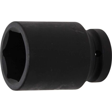 Llaves de vaso impacto hexagonal, largo  entrada 25 mm (1")  46 mm